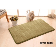 Coral Fleece Mat with Anti Slip Backing